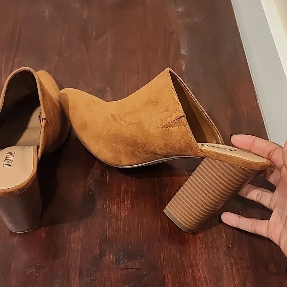 Terry Cotta Brown Mule Slides sz.9 - Picture 4 of 4